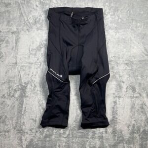 ENDURA Méryl Knicker Padded Reflective Cycling Shorts Mens Black Size M